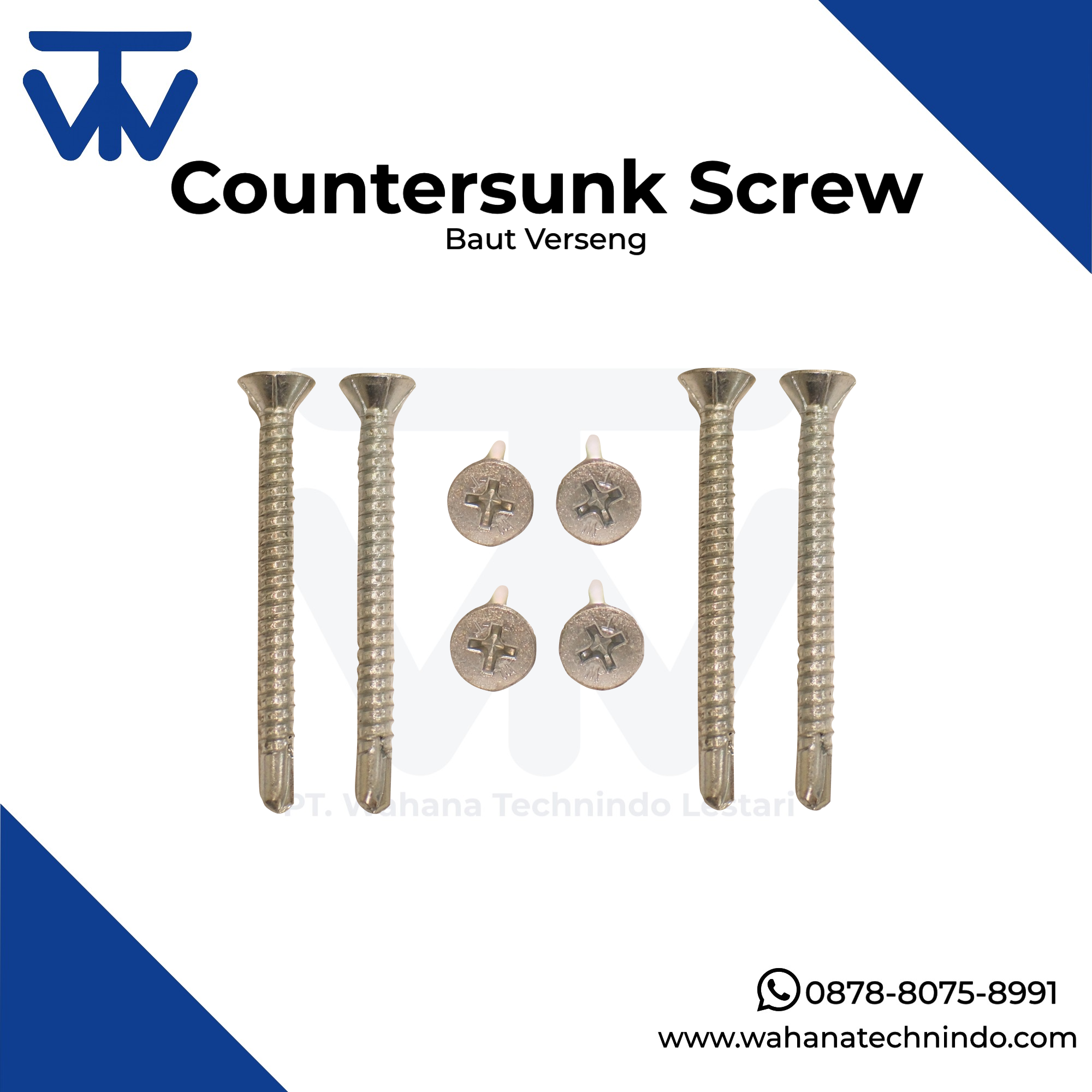 Countersunk Screw Verseng