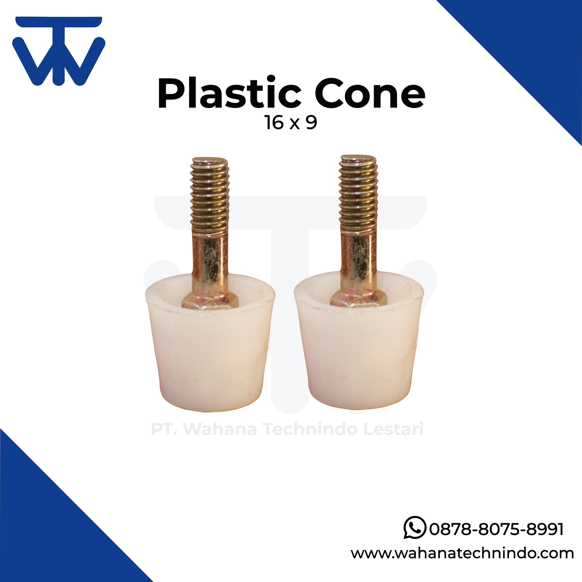 Plastic Cone 16 x 9 