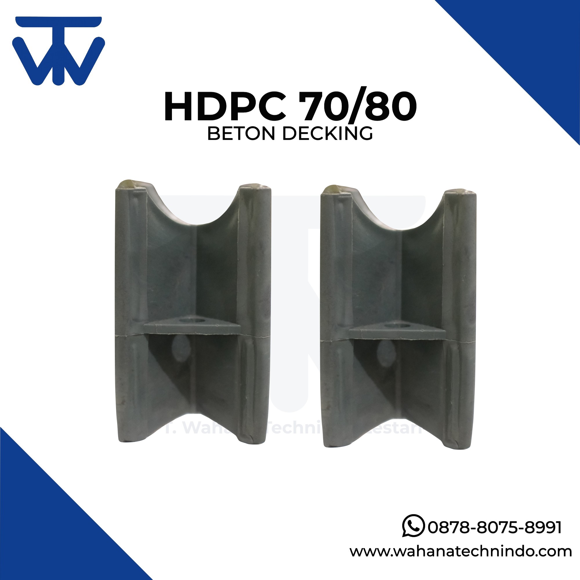 HDPC 70\80 | Heavy Duty Plastic Chair | Beton Decking