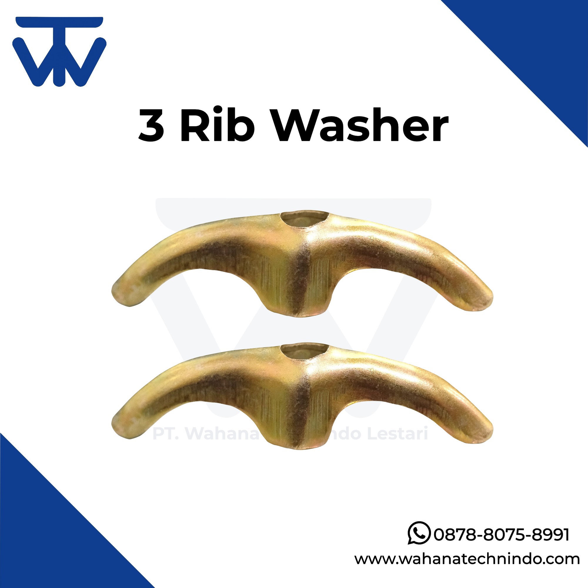 3 Rib Washer